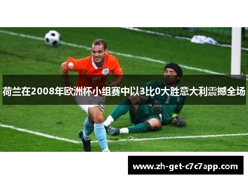 荷兰在2008年欧洲杯小组赛中以3比0大胜意大利震撼全场