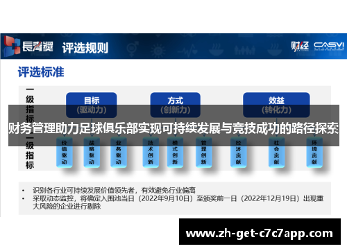 财务管理助力足球俱乐部实现可持续发展与竞技成功的路径探索 财务管理助力足球俱乐部实现可持续发展与竞技成功的路径探索